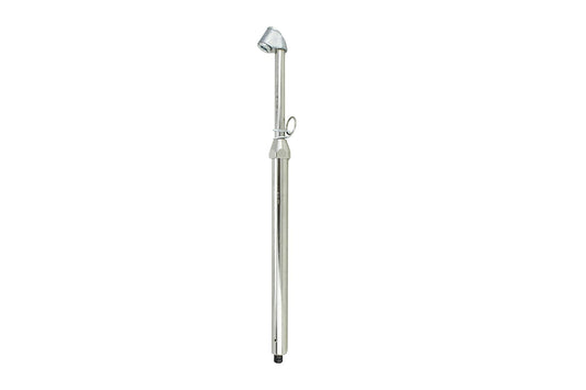 Milton S-976C Medidor Presión Neumáticos Calibrable Portabrocas Doble Cabeza 10-160 PSI Plateado