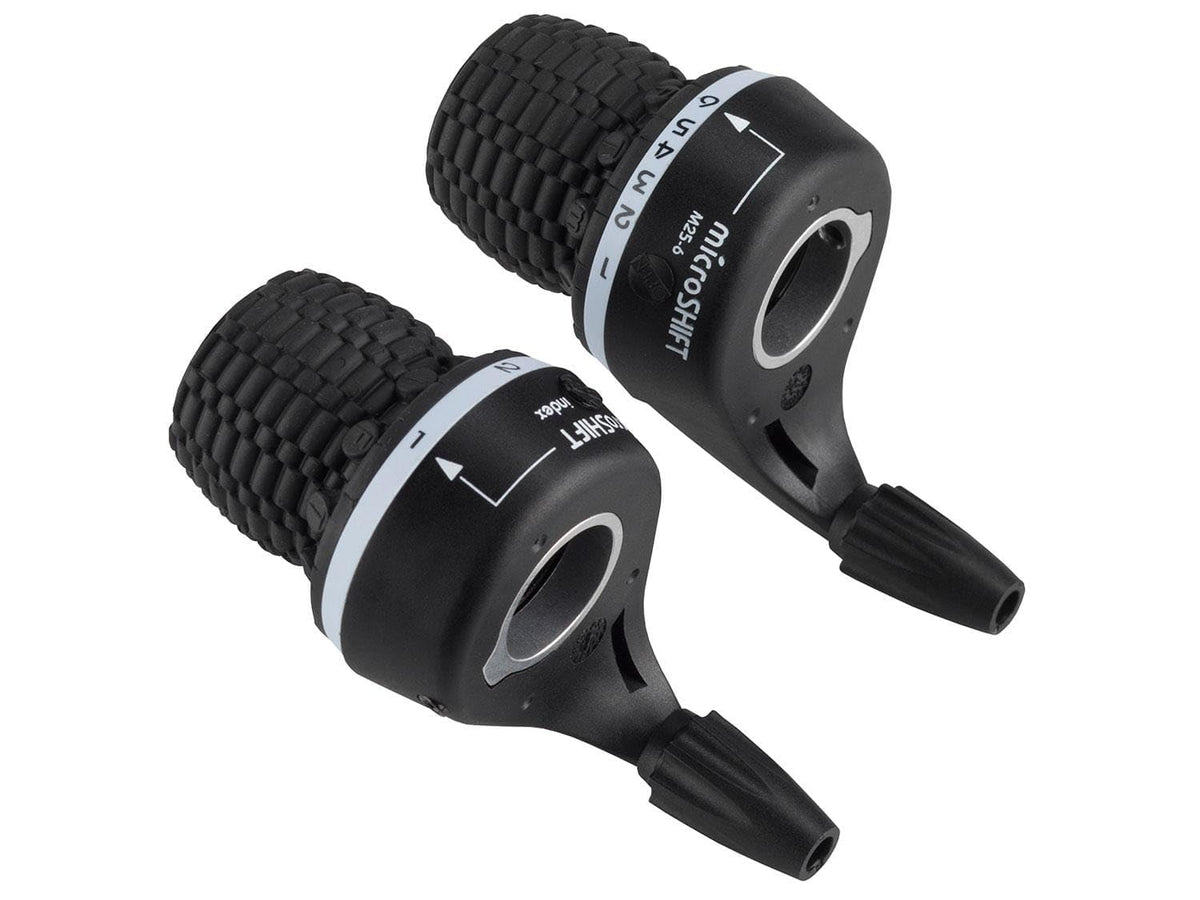"Puño de Mando MICROSHIFT MTB MS25-6R ‍ | 6 Velocidades | Index Derecho | Cambio Preciso | Incluye Caja"