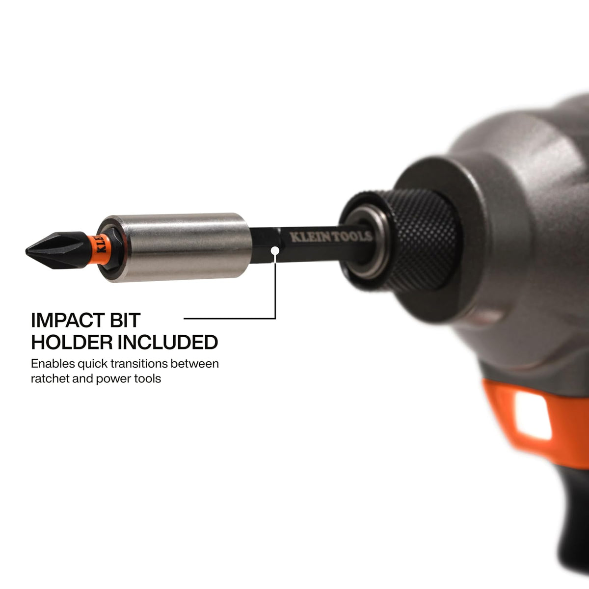 Klein Tools 32787S - Juego de puntas de impacto ProFlex de microcarraca delgada, 20 piezas, acero S2, estuche de almacenamiento compatible con MODbox, portapuntas magnético