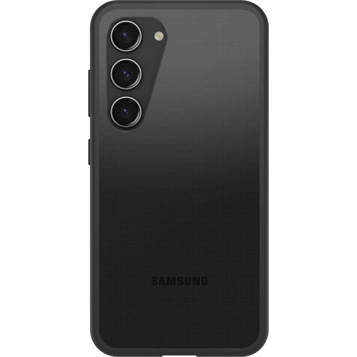 OtterBox Prefix Series - Funda Ultrafina para Galaxy S23 - Serie de prefijos - Claro - Negro