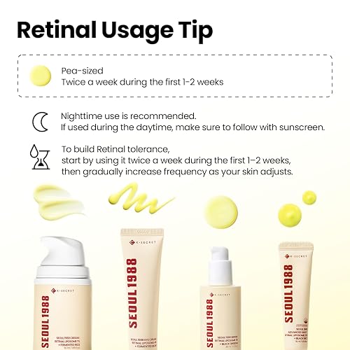 K-SECRET SEOUL 1988 Retinal Eye Cream – Formulated with Advanced Retinal Liposome 4% and Fermented Bean for Smoother, Refreshed-Looking Eyes | Korean Skincare, 30ml / 1.01 fl oz