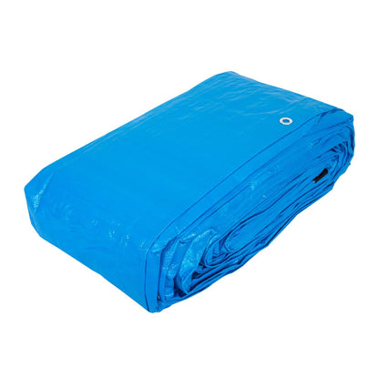Pretul Lona de Polietileno con Protección UV - Lona - Azul - 9 x 14 m