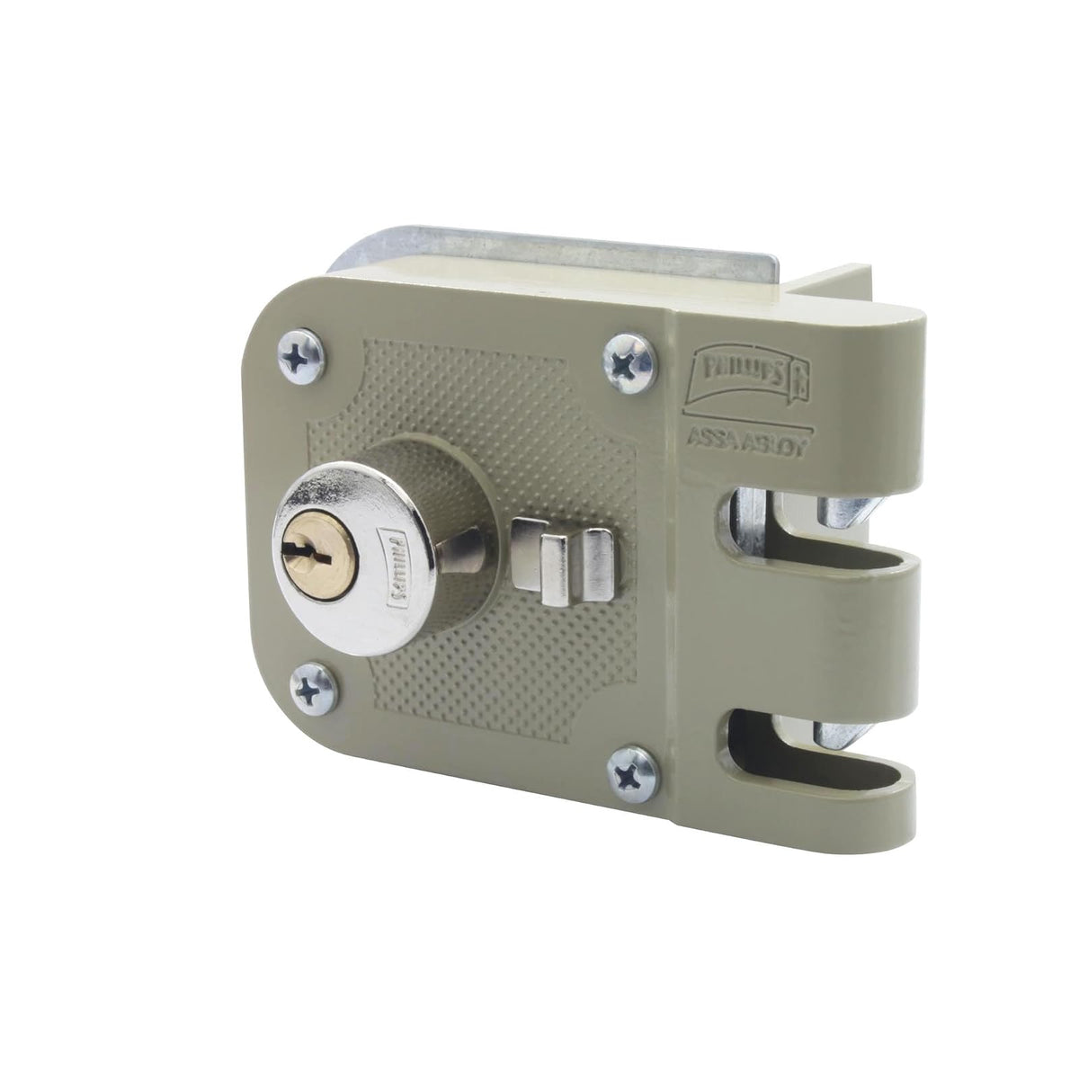 Phillips Cerradura Sobreponer 625 Instafácil Derecha Beige