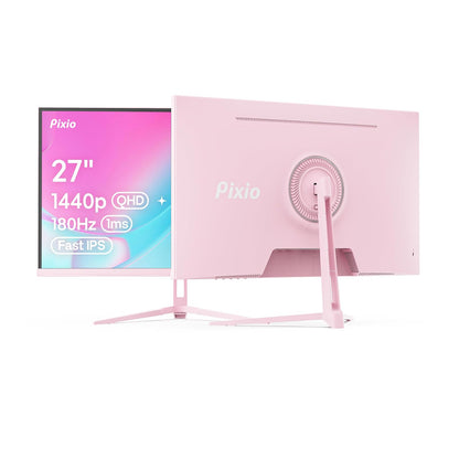Pixio PXC248 Wave Monitor Curvo Gaming 24" 200Hz - 27 inch 1440p 180Hz - [Rosa] 1440p 180Hz