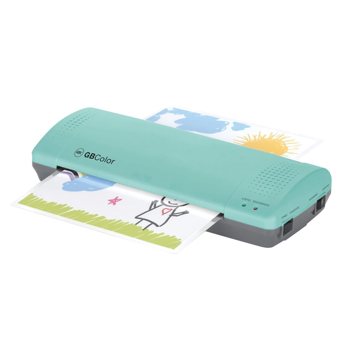 GBC Enmicadora térmica 9" (22cm), Tamaño Carta, GBCOLOR Aqua para micas de 3 y 5 milésimas. P7166