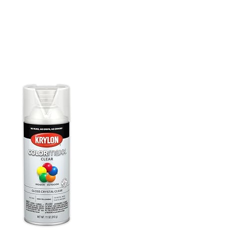 Krylon K05547007 COLORmaxx pintura en aerosol, Brillo, Transparente