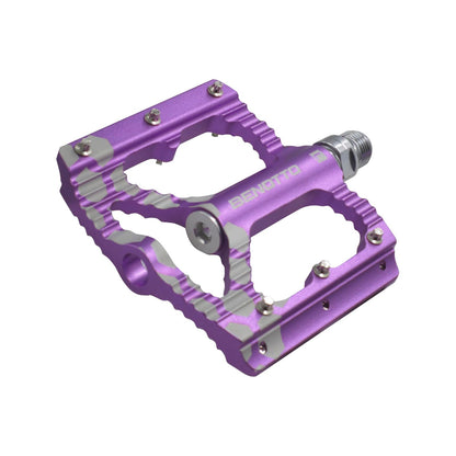 Benotto Pedal MG-004 9/16 Plataforma Balero Sellado Aluminio Violeta 147CB302