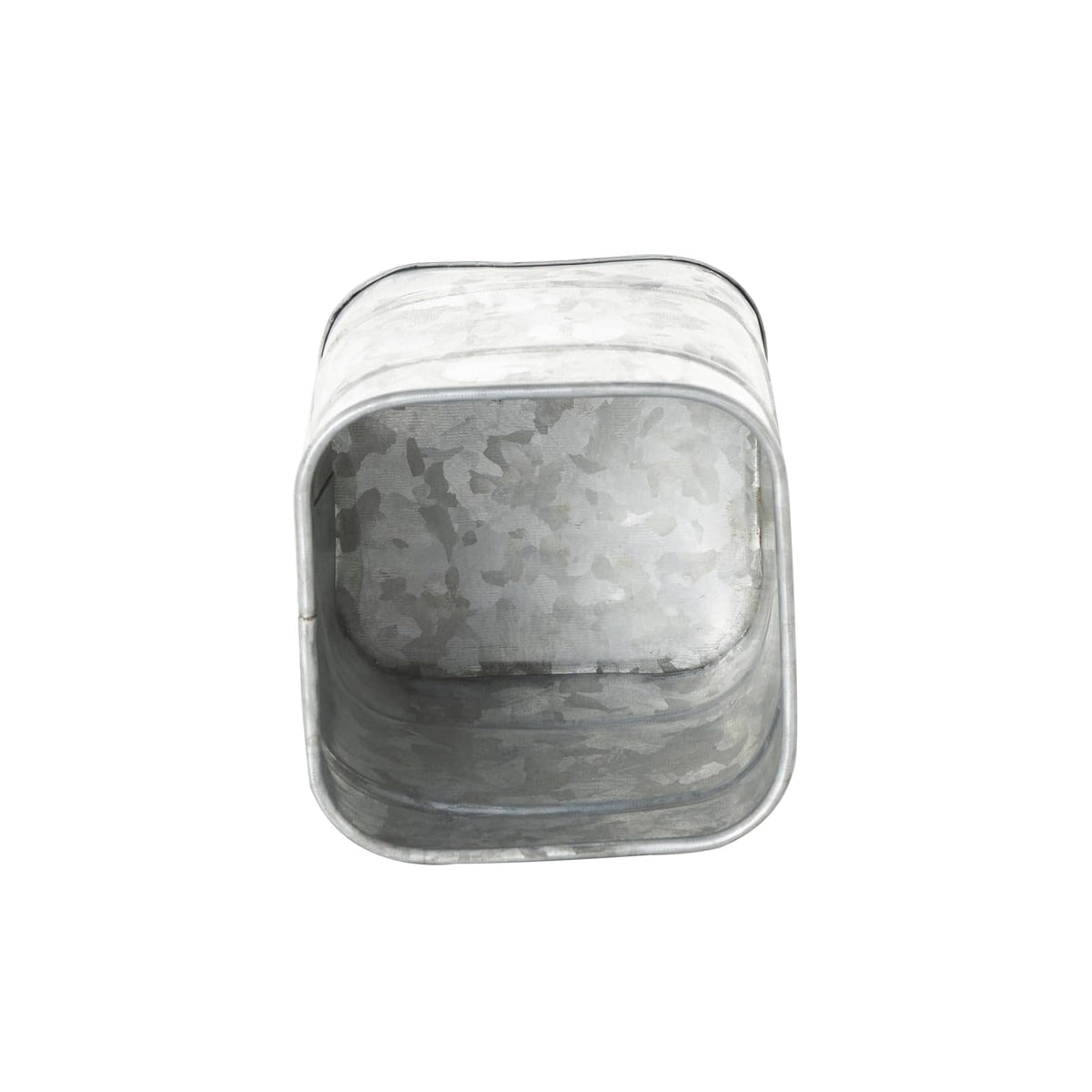 Deco 79 49123 Metal Square Lidded Box Set of 2