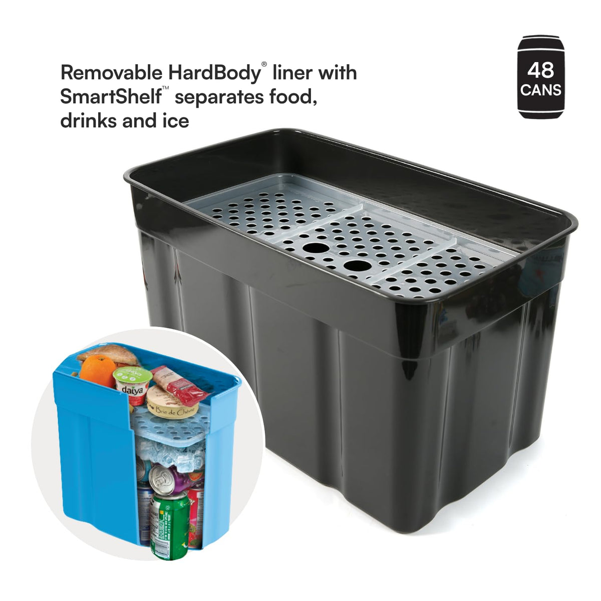 Arctic Zone Titan Deep Freeze Zipperless Hardbody Coolers - Sizes: 9, 16, 30 and 48 Can - Colors: Navy, Moss, Process Blue, Pine, Citrus, Gray, Blue Lagoon