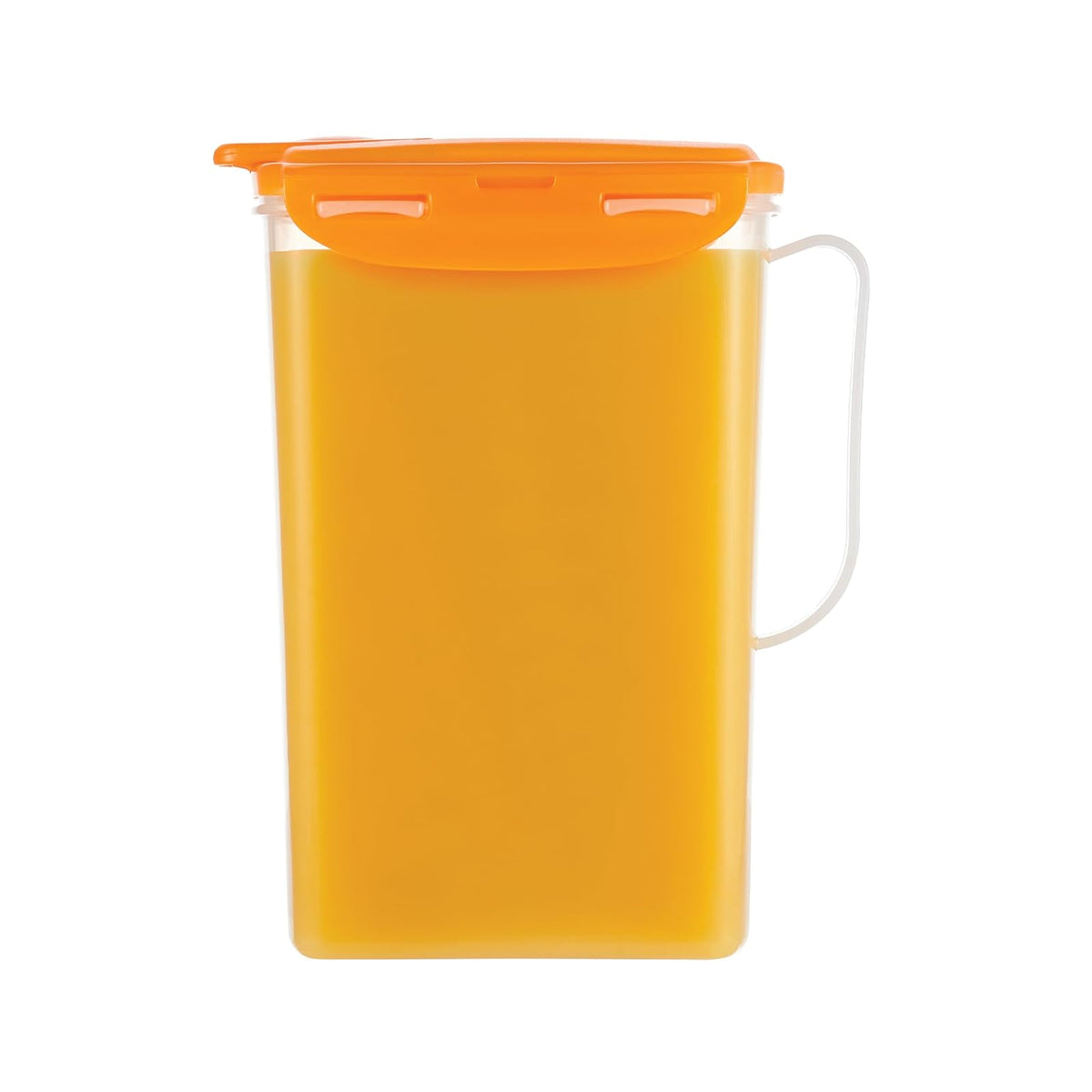 LocknLock Jarra de Agua para Puerta de Refrigerador con Tapa de Rosca - 1893 ml - Naranja