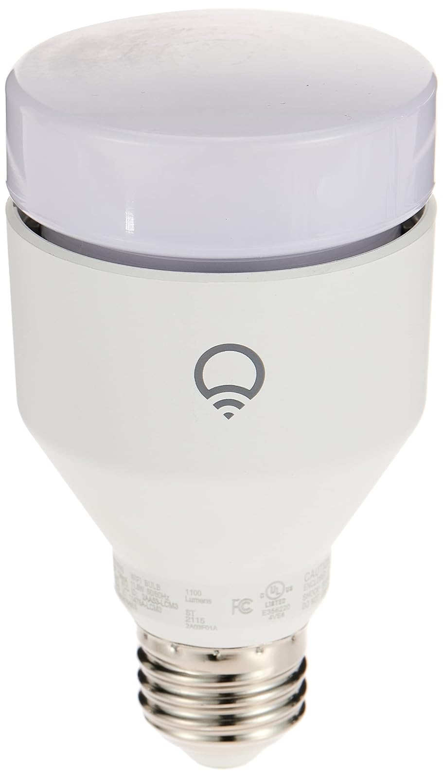 LIFX Color, A19 1100 lúmenes, bombilla LED inteligente Wi-Fi, miles de millones de colores y blancos, no requiere puente, funciona con Alexa, Hey Google, HomeKit y Siri
