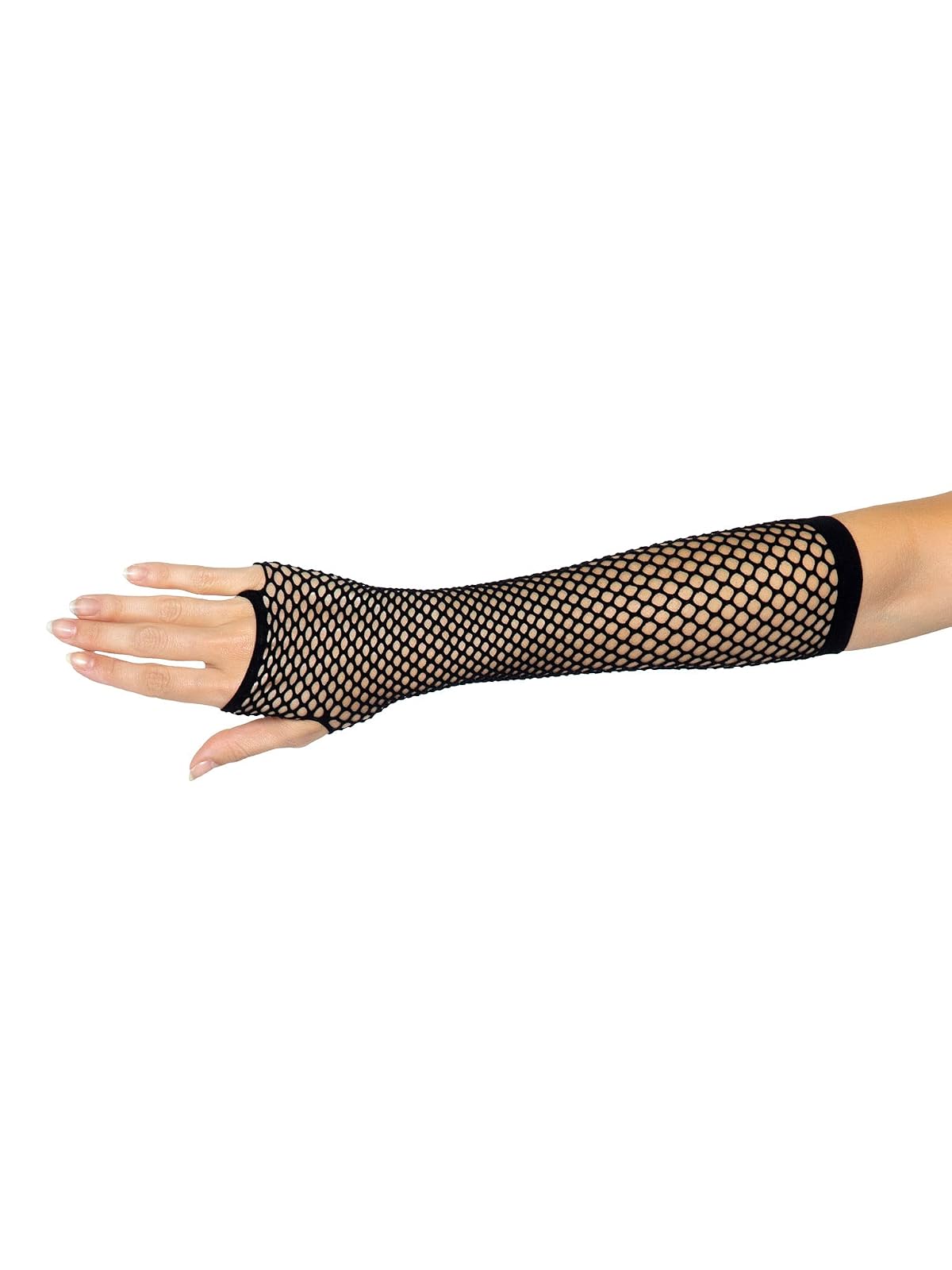 Leg Avenue Guantes triangulares sin dedos para mujer, accesorio de ropa exótico