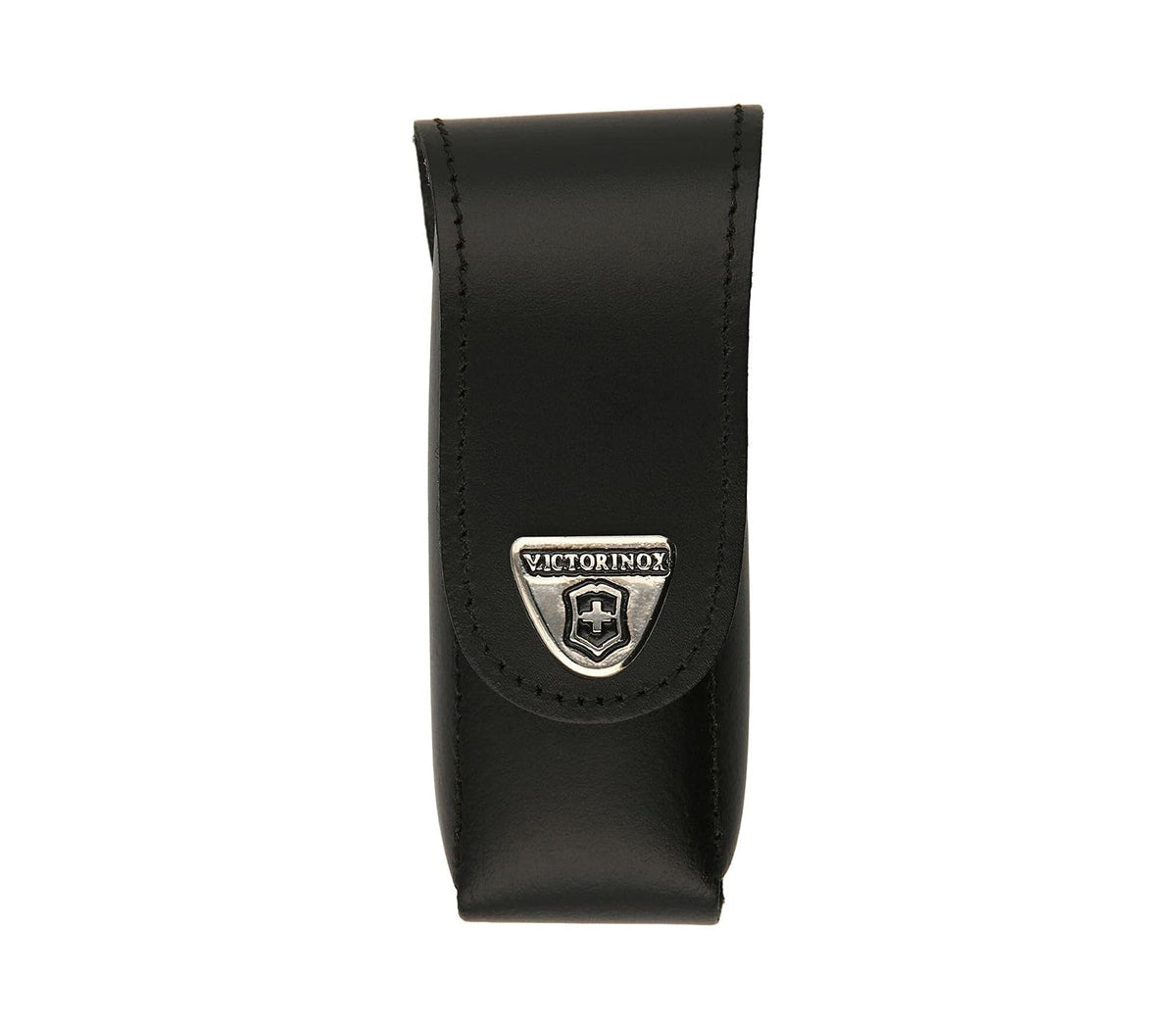 Victorinox Funda de Piel, 105 mm, Negra
