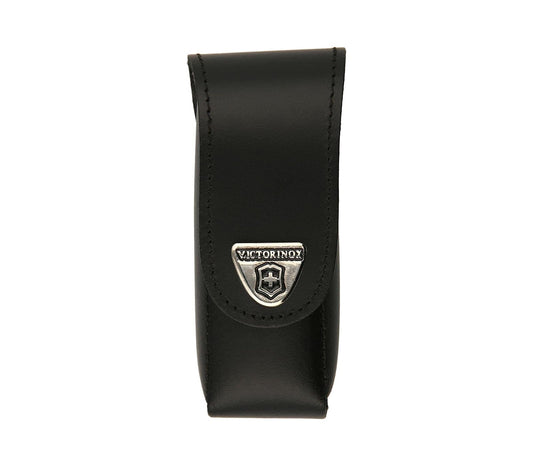 Victorinox Funda de Piel, 105 mm, Negra