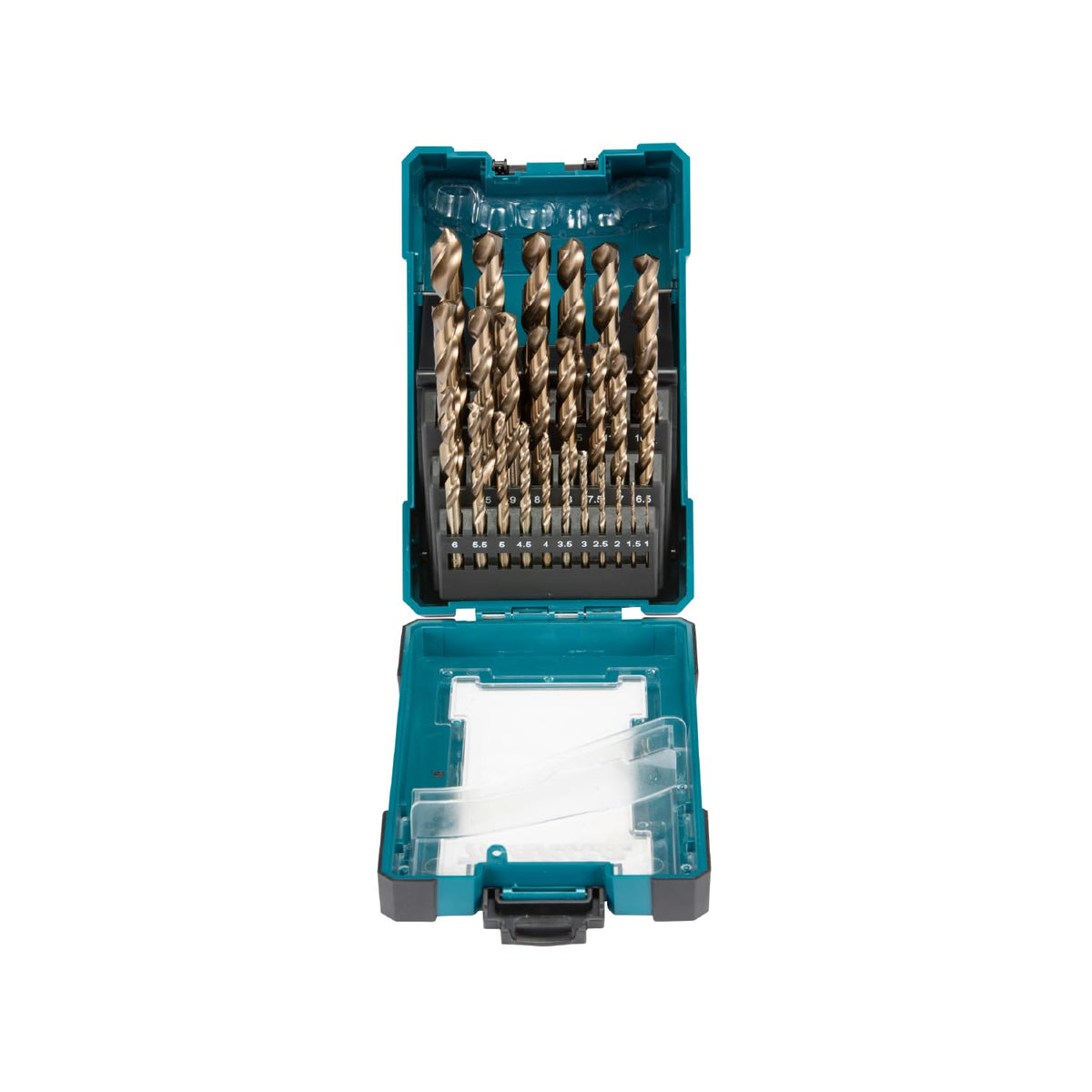 Makita Juego de Brocas HSS-C de Varias Medidas, 25 Piezas