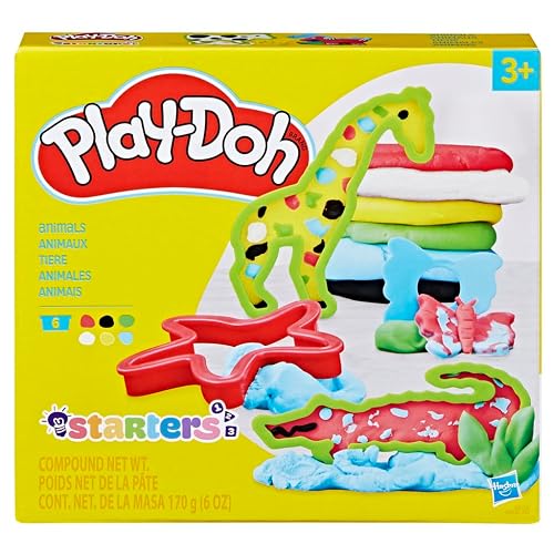 Play-Doh Set de Masas Moldeables Starters Animales