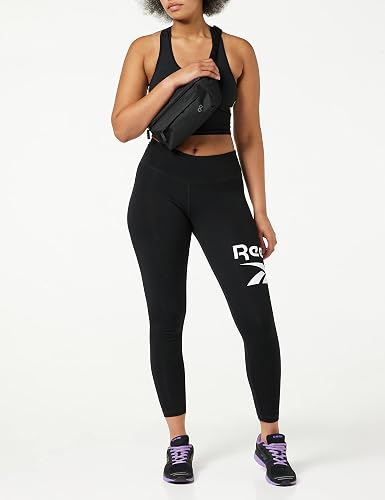 Reebok - Leggings de algodón con Logotipo de Identidad para Mujer