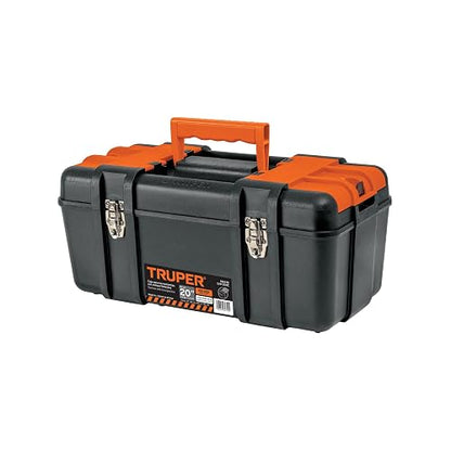 Truper CHP-20XC, Caja para herramienta 20" compartimentos y broches metálicos