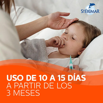 Stérimar Solución Hipertónica Nasal Infantil 50 ml. | Auxiliar en Descongestión Nasal. Uso de 10 a 15 Días. Tu Aliado Contra el Resfriado. Con Boquilla Pediátrica.