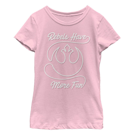 Star Wars Diversión rebelde Camiseta Niñas