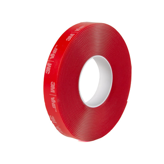 TapeCase - 0,5 pulgadas de ancho x 5 yardas de largo, convertida a partir de cinta VHB 4910 de 3 m (1 rollo)