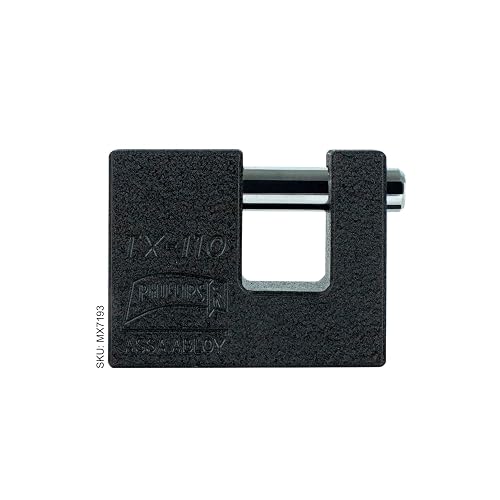 Phillips Candado De Hierro para Cortina Modelo Tx-110 Negro