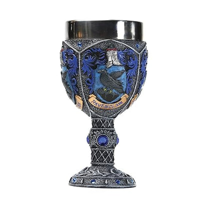 Enesco 6005060 Wizarding World of Harry Potter Ravenclaw - Figura decorativa de cáliz (19 cm), multicolor