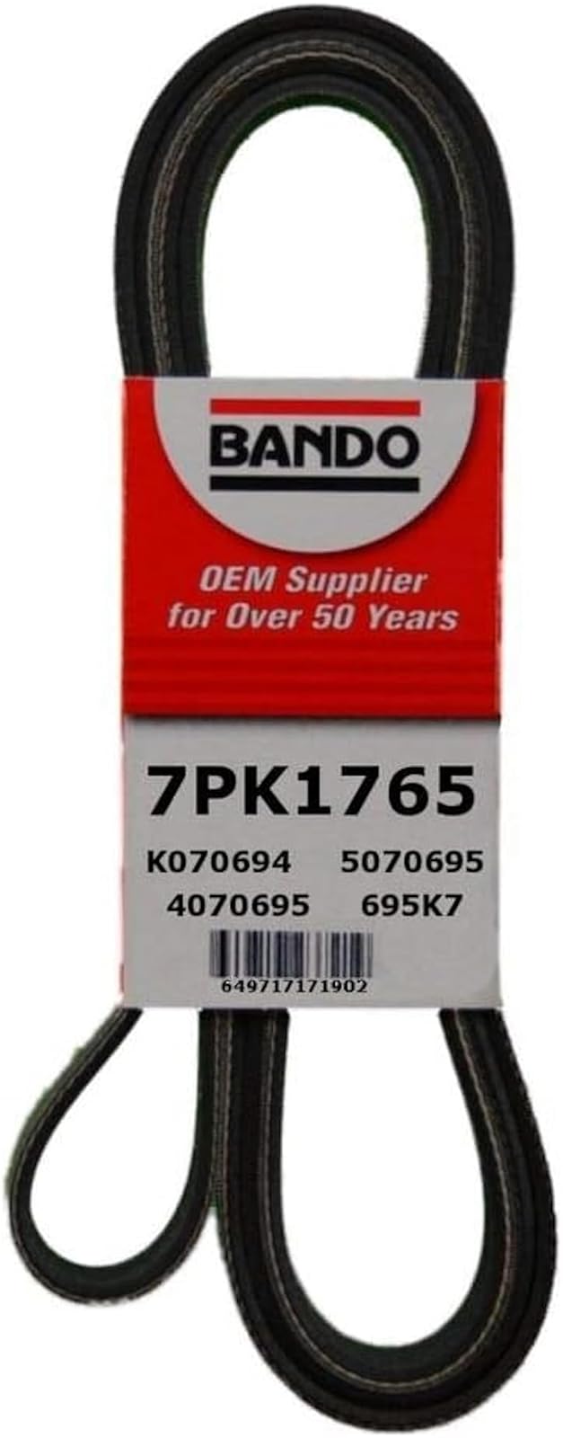 Bando 7PK1040 Cinturón Serpentina de Grado OE - 7PK1765