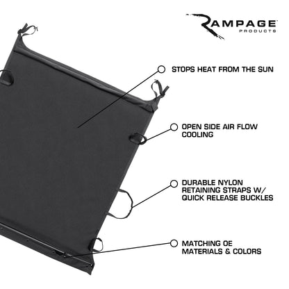 Rampage - Toldo para Parte Superior, Suave, para Automóvil, Spice