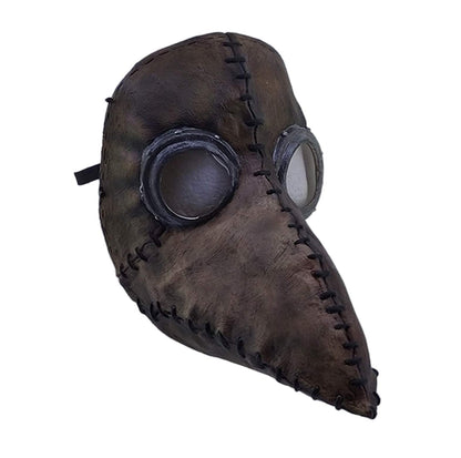 Ghoulish Productions Mascara Gótica de Médico de la Peste Negra/ La Plaga de Latex Antivirus Cosplay Tapa Boca y Ojos para Adulto