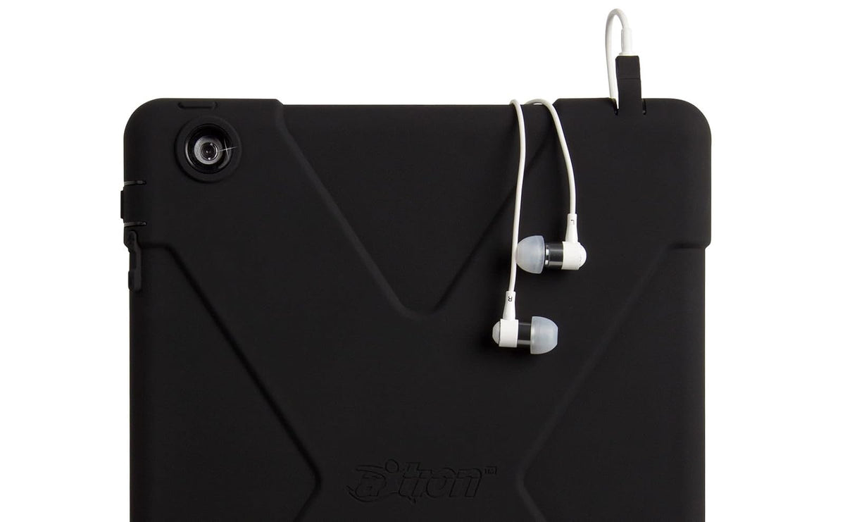 The Joy Factory aXtion Bold, Rugged Water-Resistant Case w/Built-in Screen Protector for iPad 4th/3rd/2nd Gen (Black/Black)