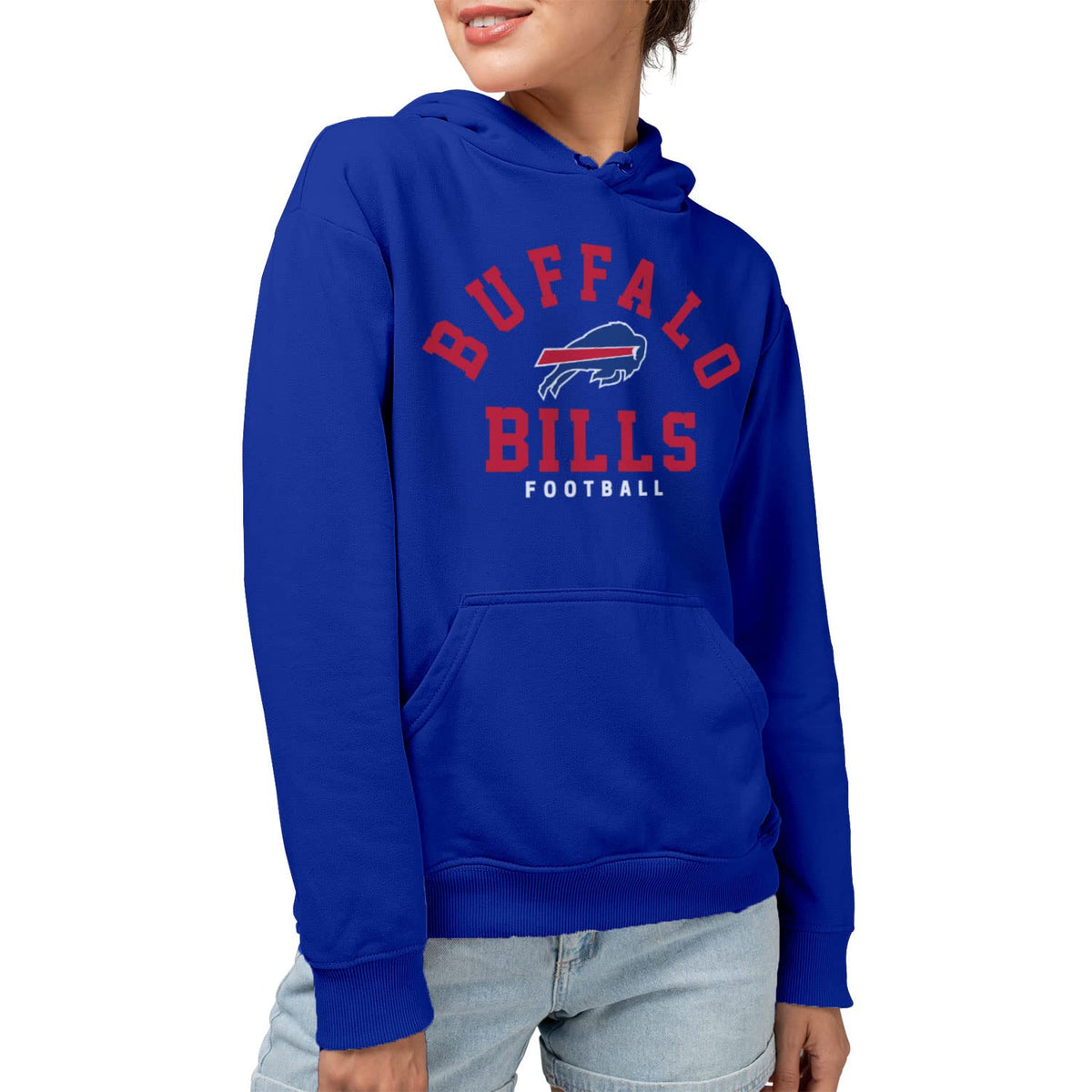 Junk Food NFL - Sudadera con Capucha Unisex con Logotipo del Equipo NFL Classic para Adultos