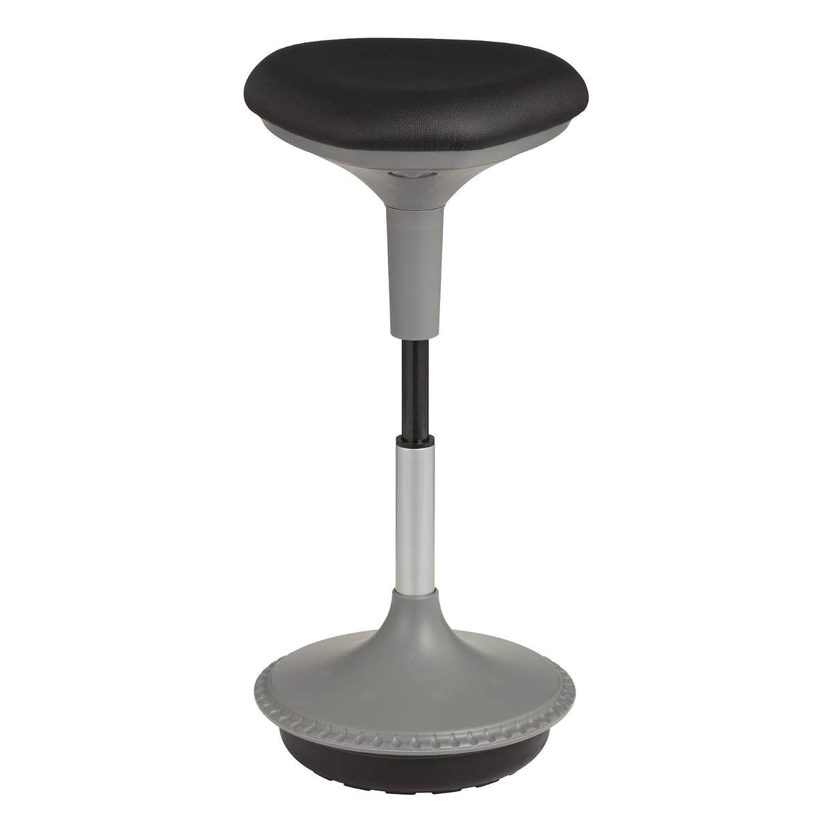 Learniture Taburete de Aprendizaje Activo, Altura Ajustable - Negro -
