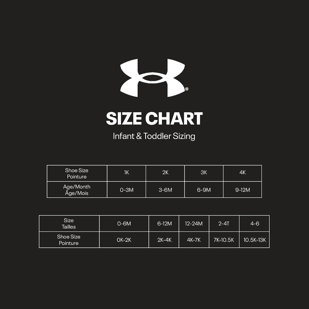 Under Armour Paquete múltiple de calcetines estampados para niños