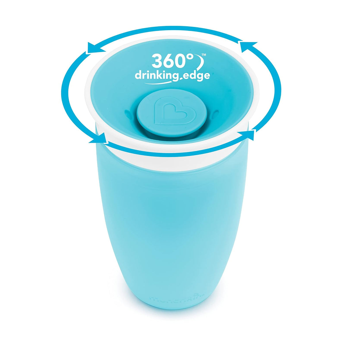 Munchkin Miracle 360 Sippy Cup, Blue/Purple, 10 Ounce, 2 Count