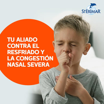 Stérimar Solución Hipertónica Nasal Infantil 50 ml. | Auxiliar en Descongestión Nasal. Uso de 10 a 15 Días. Tu Aliado Contra el Resfriado. Con Boquilla Pediátrica.