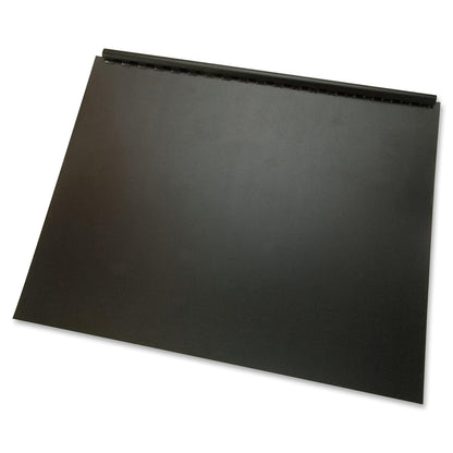 GBC Fundas de presentación de polietileno reciclado, 21,6 x 27,9 cm, esquinas cuadradas, 25 fundas por paquete, Negro, 27.94 cm x 21.59 cm