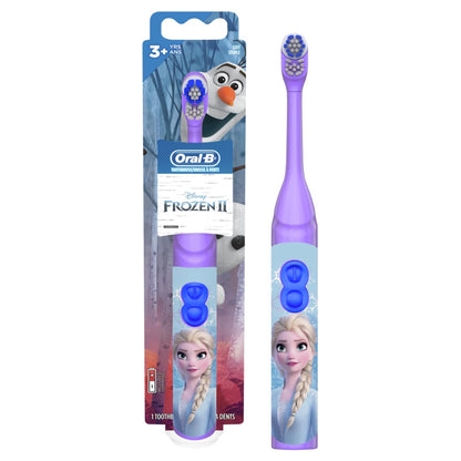 cepillo para polvo de dientes Oral-B para niños, Cepillo de dientes a batería, (1 paquete)