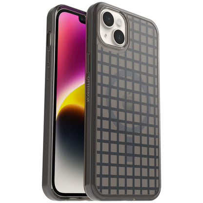 OtterBox Symmetry+ Antimicrobiana Funda para iPhone 14 Plus - Transparente - Serie Symmetry+