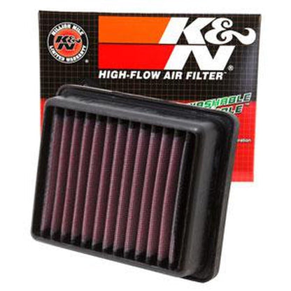 K&N KT-1211 Filtro de Aire del Motor para KTM RC125 RC390 200 Duke RC200 125 Duke 250 Duke 390 Duke 2011-2019, Negro
