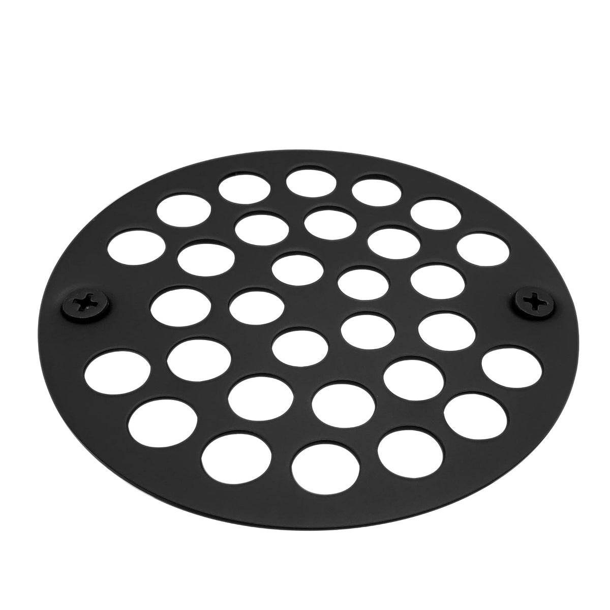 Westbrass A3192-62 - Colador de Ducha de latón OD de 4 Pulgadas, Color Negro Mate