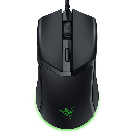 Razer Cobra Mouse para Juegos con Cable: Peso 58g - Interruptores Ópticos Gen-3 - Iluminación Chroma RGB con Luz Inferior - Sensor Óptico Preciso De 8500 dpi - Pies De Ratón 100% PTFE - Negro