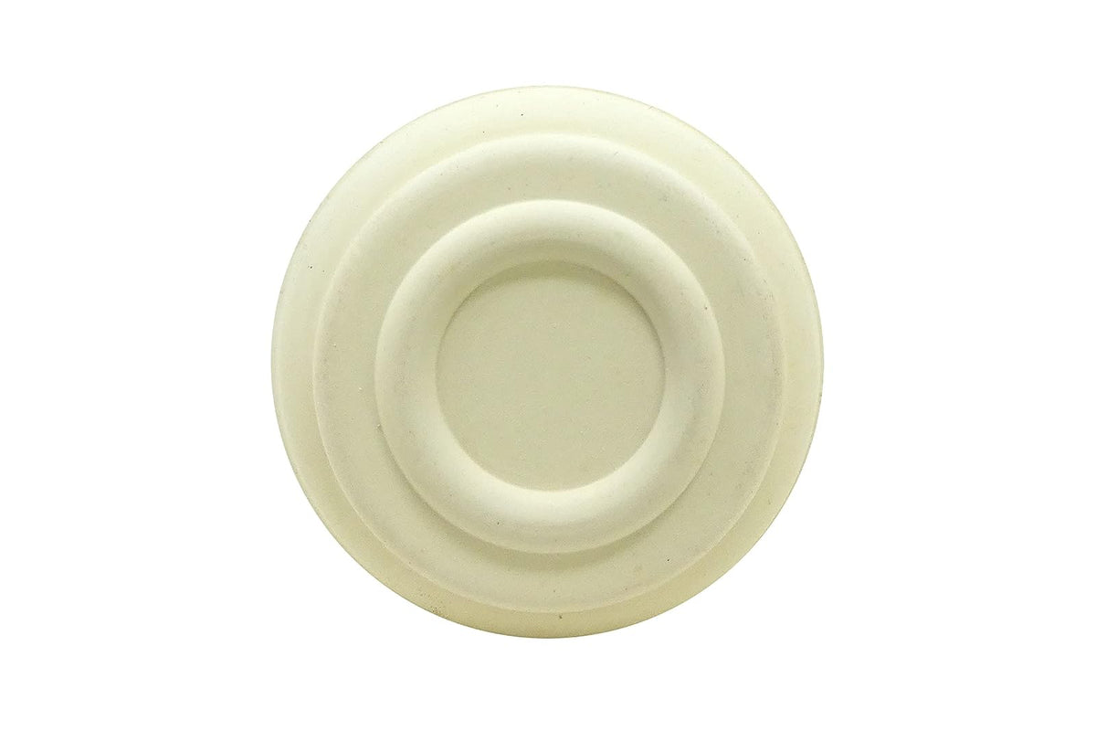 Shepherd Hardware Puntas de goma para patas, 1 blanco, paquete de 24, 2.54cm (1''), Blancuzco