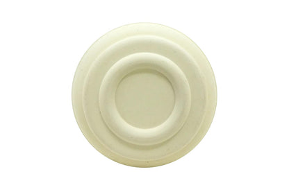 Shepherd Hardware Puntas de goma para patas, 1 blanco, paquete de 24, 2.54cm (1''), Blancuzco