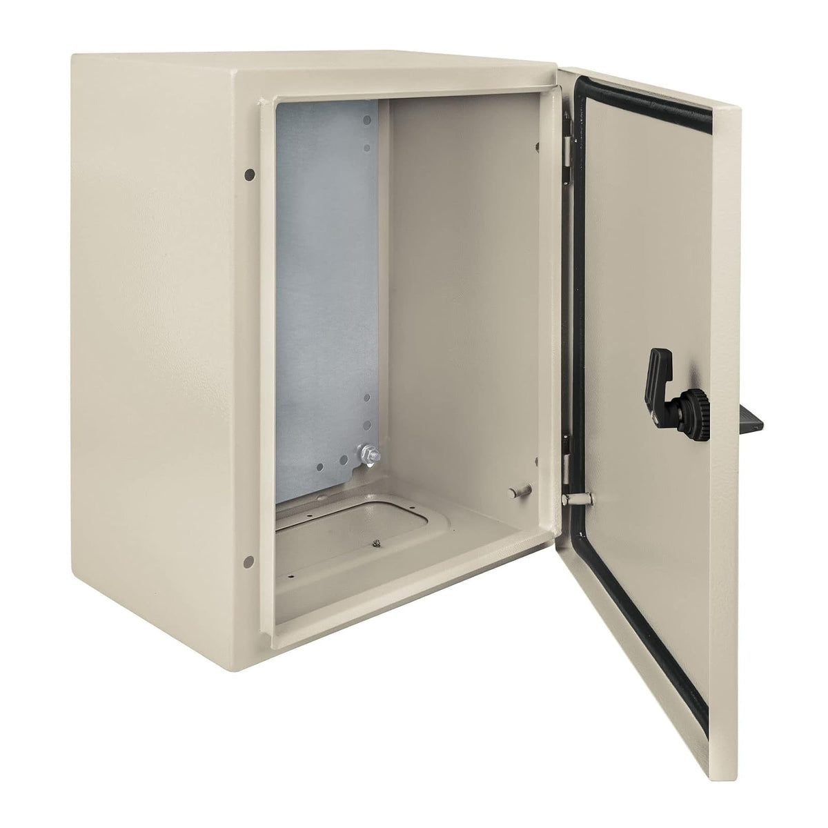 Volteck Gabinete Metálico para Uso Eléctrico, 300 x 300 mm, Crema - 40 x 30 cm