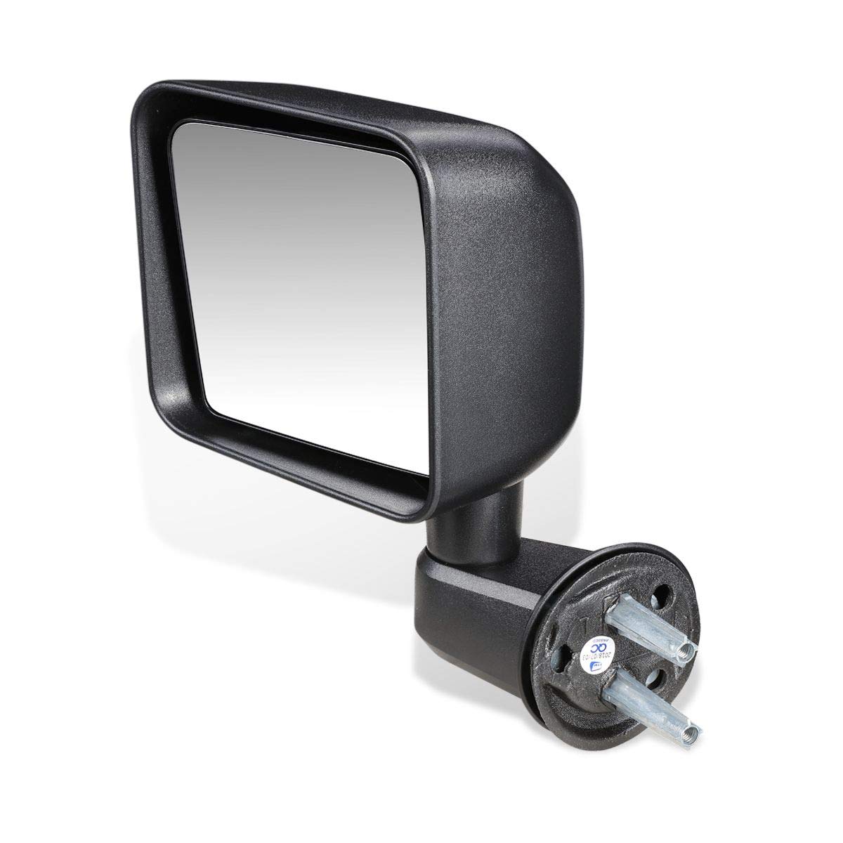 DNA Motoring Espejo Lateral Izquierdo Manual Jeep Wrangler OEM-MR-CH1320271