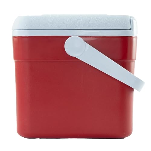 Guateplast - Hielera Portátil de 16 litros (17 QT) | Capacidad 22 para Latas | Cooler | Enfriador Resistente y Liviano | Hielo