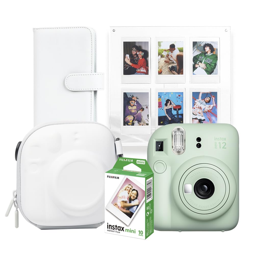 Fujifilm Pack instax Mini 12 Verde + 2 Pack + Accesorios