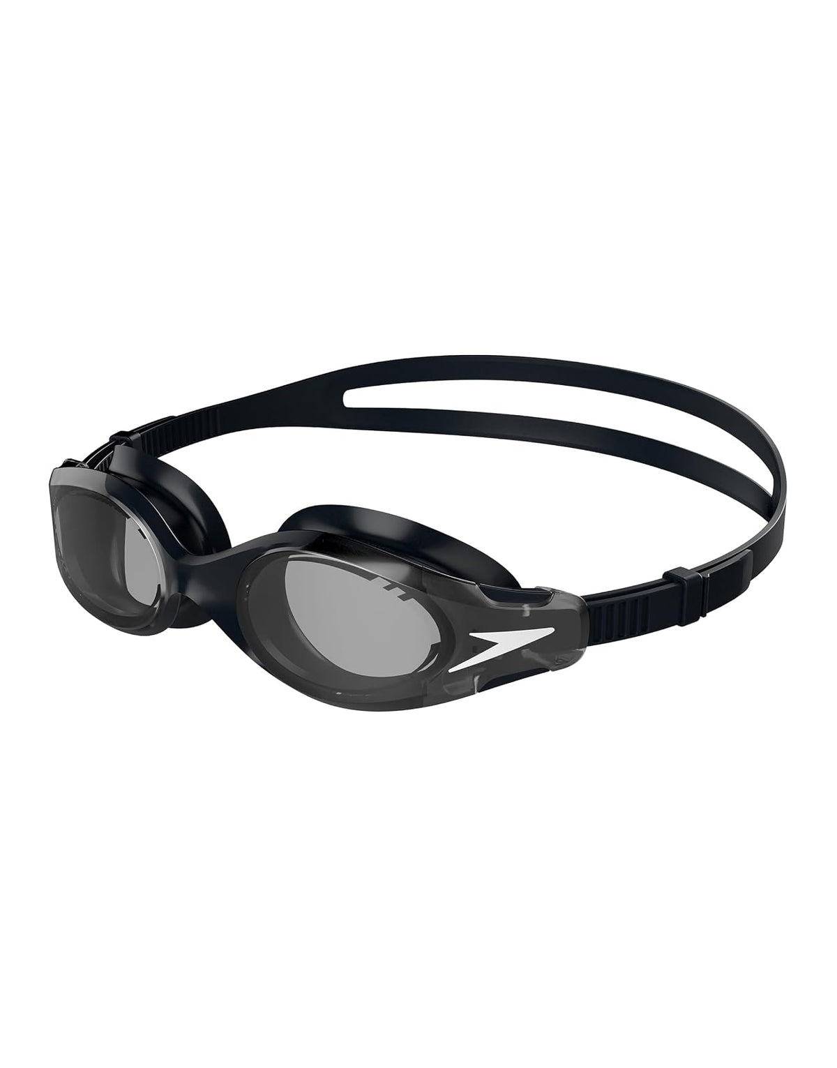 Speedo Hydrosity Goggles de Natación Unisex para Adultos - 2.0 Negro - Gris Óxido - Humo