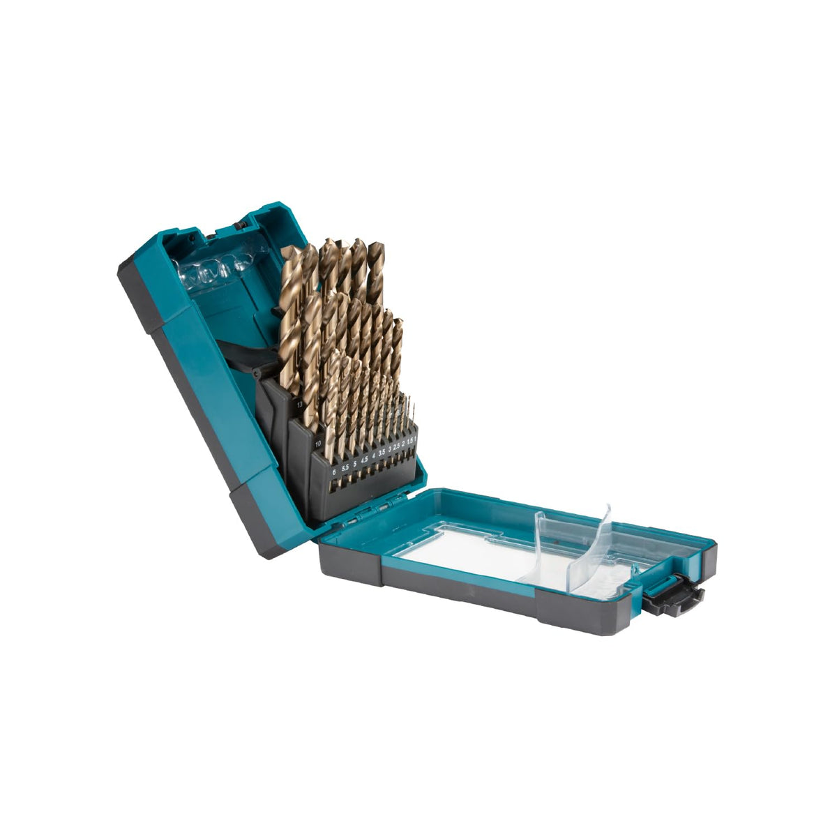Makita Juego de Brocas HSS-C de Varias Medidas, 25 Piezas